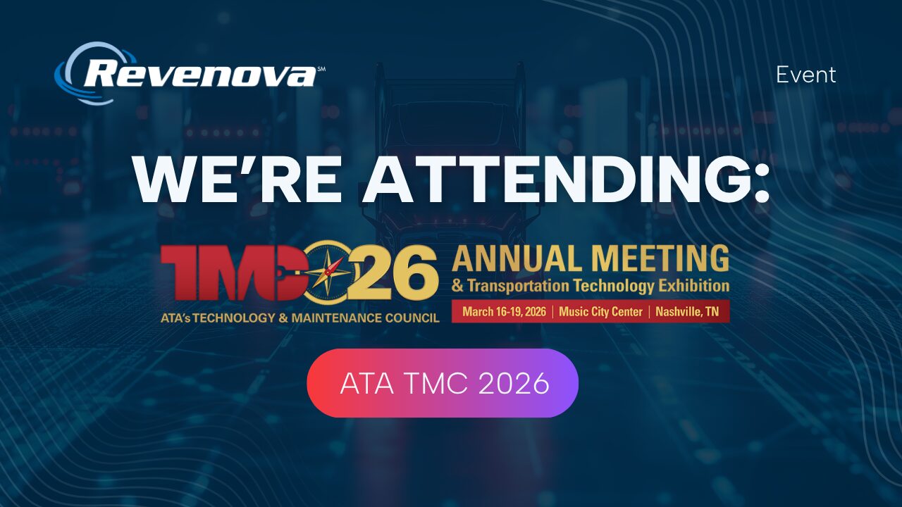 Revenova image at TMC's 2026 Annual Meeting & Transportation Technology Exhibition in Nashville, Tennessee.