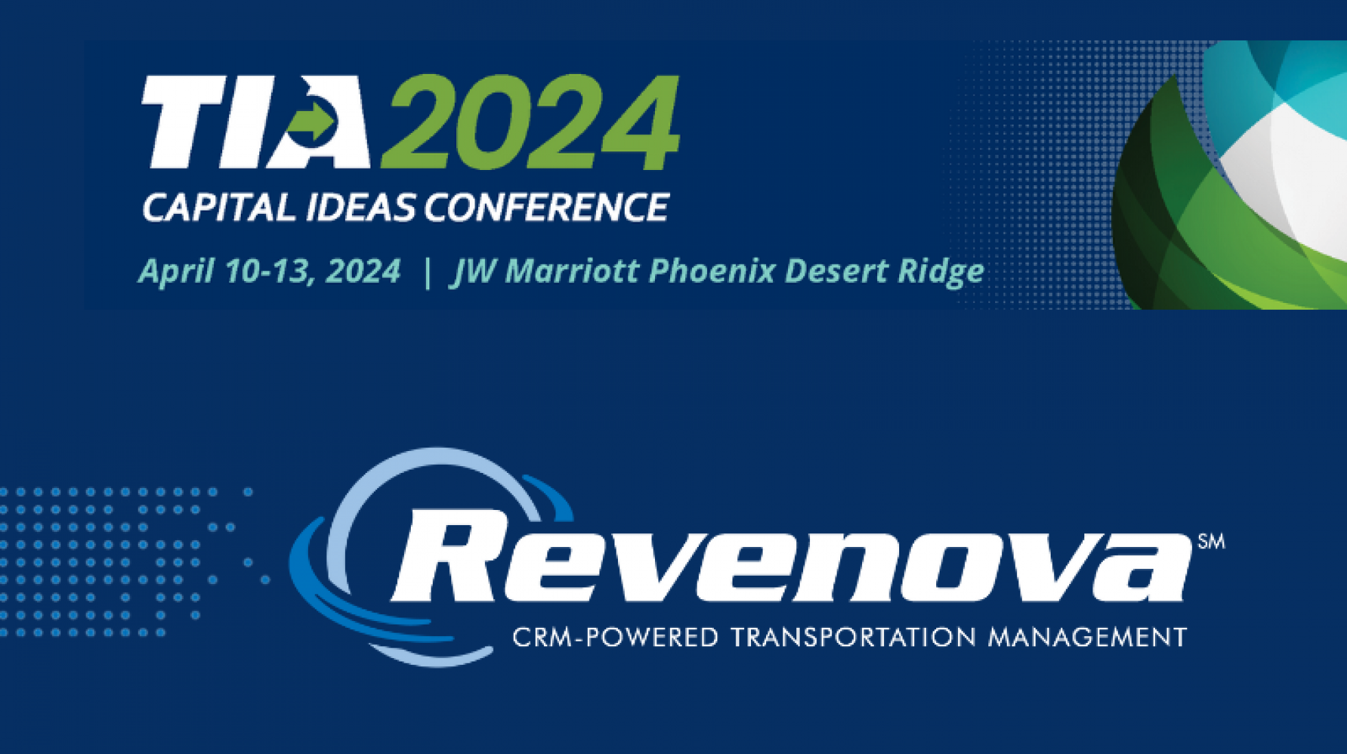 Come meet us TIA Capital Ideas Conference 2024 Revenova